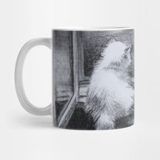 Two Cats Stick Together Mug